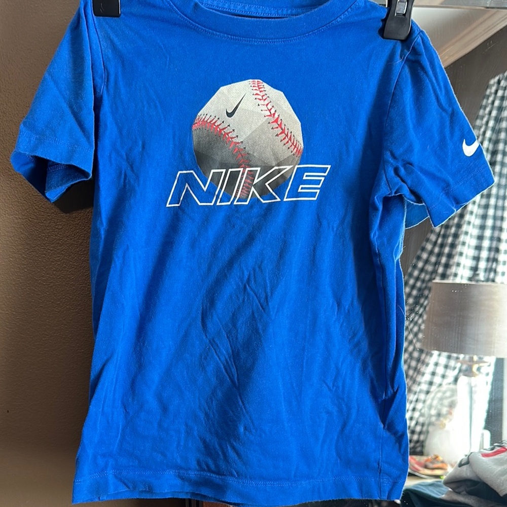 Nike Kids Blue Graphic T-Shirt